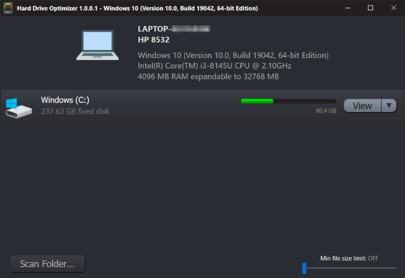 Hard Drive Optimizer 1.5.0.6 full